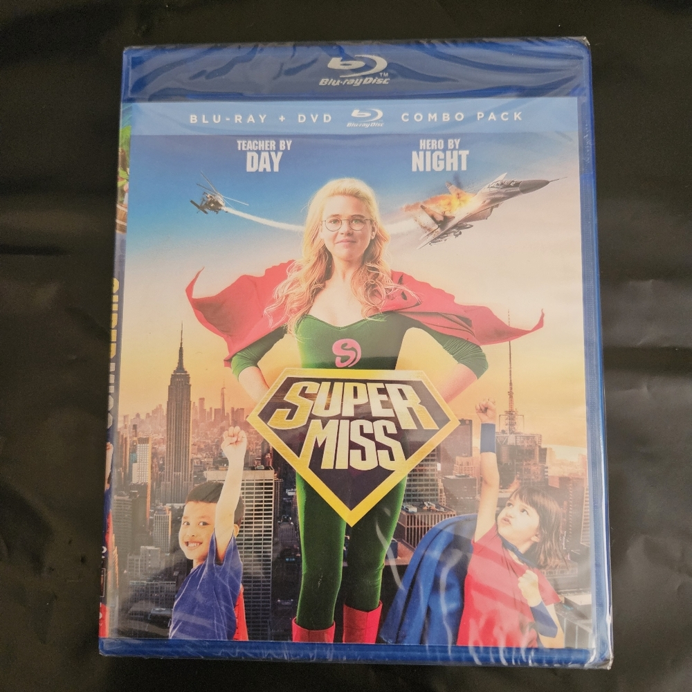 Super Miss Blu-ray DVD 2 Disc Set Teacher by Day Hero by Night New Still Sealed